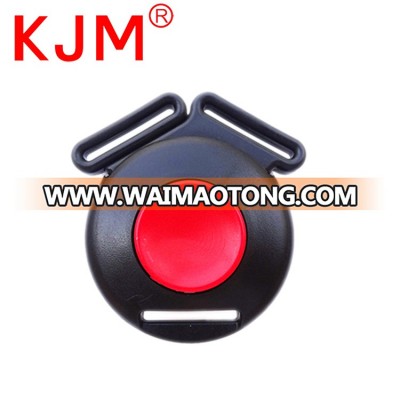 Factory directly sale black interlock quick release POM plastic buckle