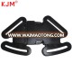 Wholesale customize quick release plastic seat belt 4 way buckle for baby car